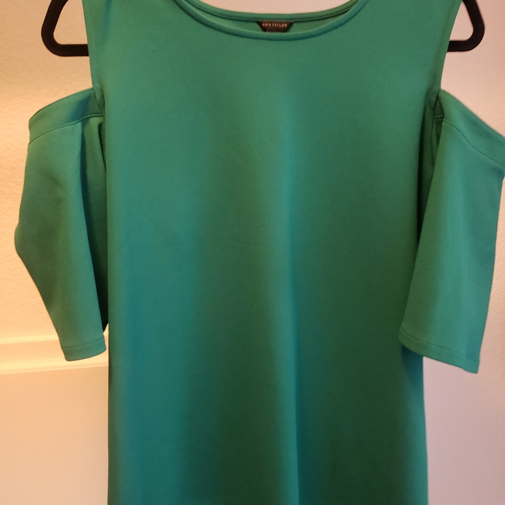 Peek a boo shoulder blouse